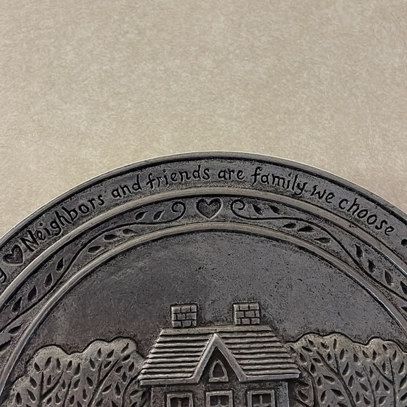 Carson Statesmetal Friendship Plate - Picture 3 of 8